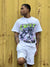 G West T-Shirt - Reborn - White - GWPPT9102