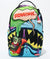 Sprayground Backpack - Blue Zombie Shark DLXSR - Multi - B6772