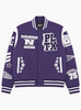 Politics Varsity Jacket - Magic - Purple - 331