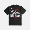 Outrank T-Shirt - All Gas Ultra Heavyweight - Black