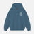 Outrank Hoodie - Rich Baby Daddy Gang Oversized Hoodie - Pebble Blue