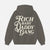 Outrank Hoodie - Rich Baby Daddy Gang Faded Grey