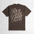 Outrank T-Shirt - Rich Baby Daddy Gang Premium Oversized Crest - Mocha