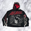 Rebel Minds Hoodie - Wild Dog Tapestry - Black - 152-339