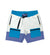 Motive Denim Shorts - Utility Cargo Color Block Nylon shorts - White - MT176