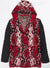 One In A Million Sweater - Cardigan - Red With Red And White - S2009-3