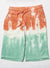 Black Pike Shorts - Tie Dye - Orange - BS0603 - Vengeance78