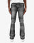 Copper Rivet - BLACK STACK JEANS