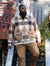 Makobi - M1015 Dario Wool Plaid Jacket - Khaki