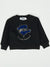 DNA Kids Sweater - Trouble Maker - Black with Blue & Clear Stones