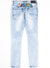 Motive Denim Jeans - Graffiti - Light Blue - M60