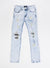 Ops Kids Jeans - Biker Knee Patch - Bleach and Grey - OPS2001GK