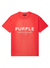 Purple-Brand T-Shirt - Inside Out - Red - P101