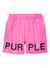 Purple-Brand Swim Trunks - All Round - Pink - P504-PPWM