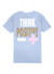 Outrank T-Shirt - Negative To Positive - Light Blue - OR2452