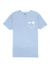 Outrank T-Shirt - Negative To Positive - Light Blue - OR2452