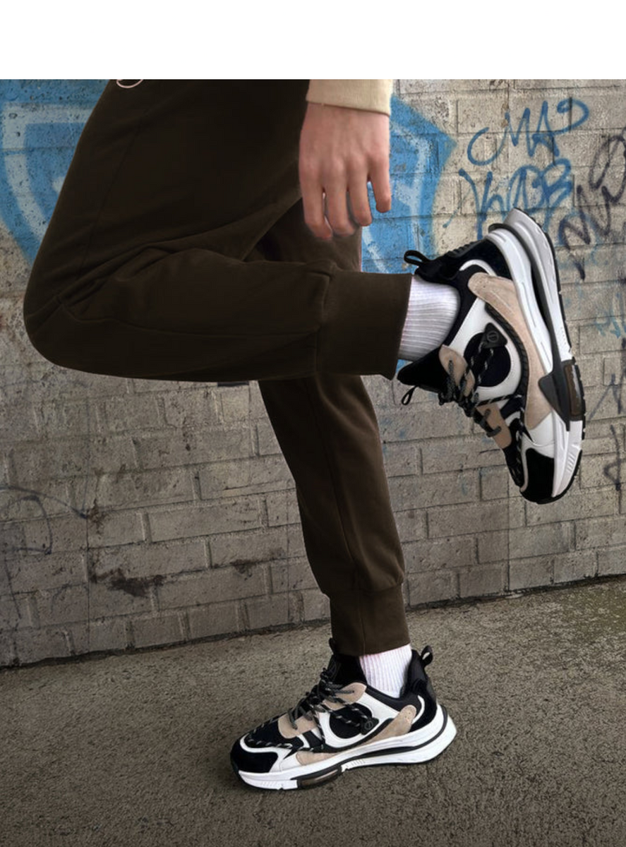 Javi Shoes - Ambitious - White Black And Beige – Vengeance78