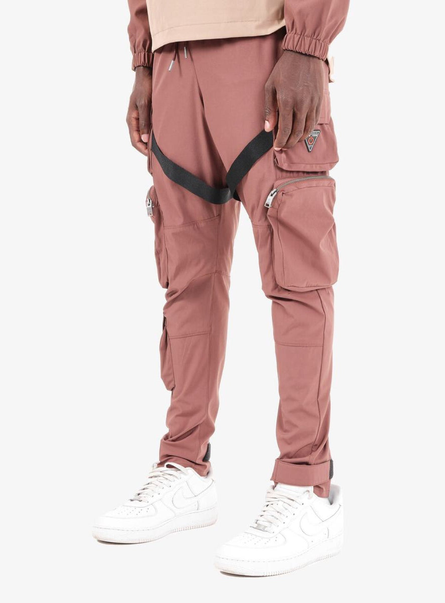 Life Code Track Pants - Utility Straps - Brown - 13P03 – Vengeance78