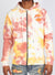 Politics Hoodie - Mikan Tie Dye Zip Up -  Yellow And Multi - MIKAN352