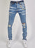 Dabbous Jeans - Chain - Agressive Blue - 8721003