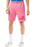 Lacoste Shorts - Contrast Branding Fleece Shorts - Pink-2R3 - GH5638