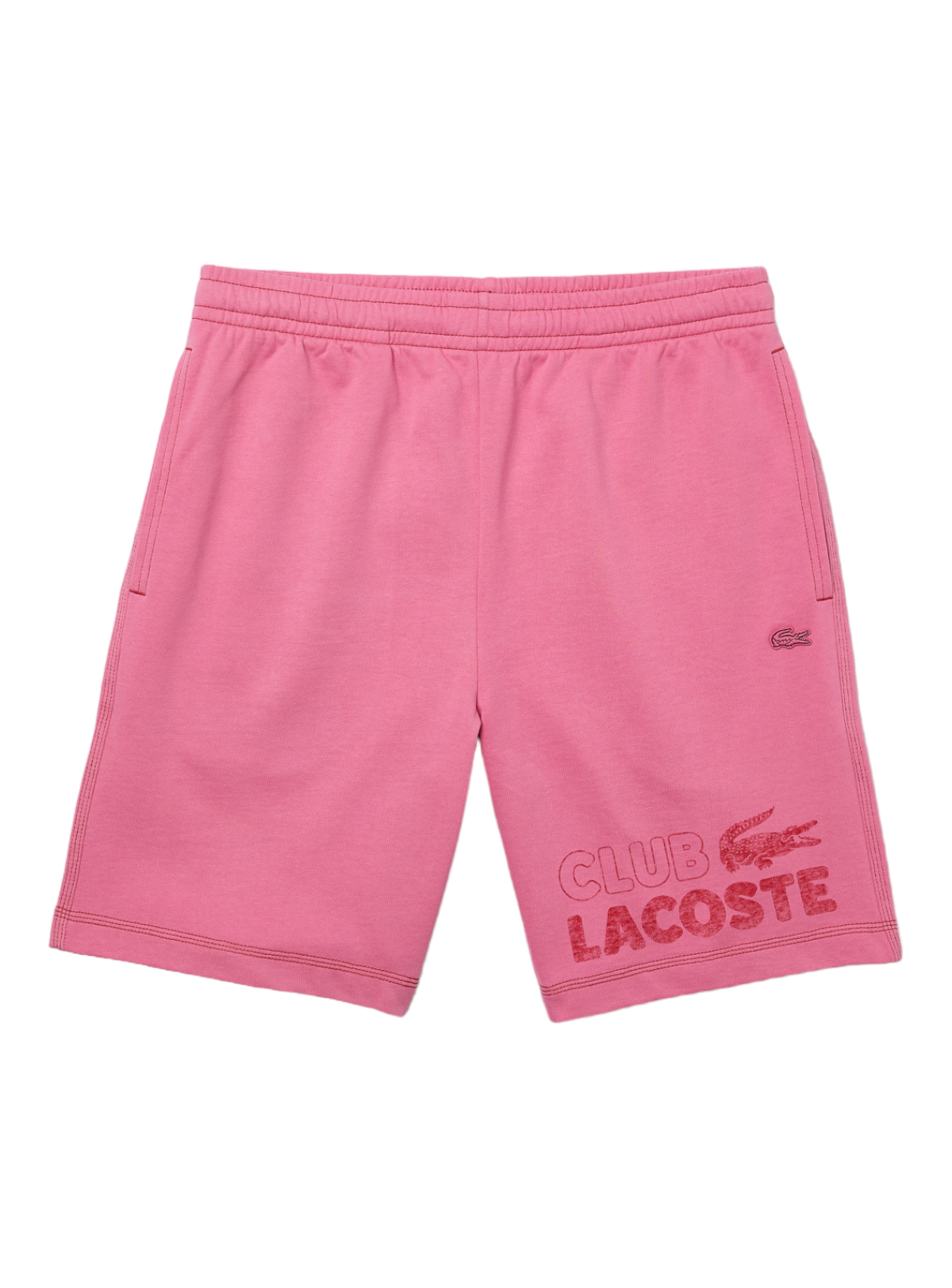 Pink top lacoste shorts