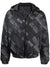 Versace Jeans Jacket - Logo-Print Padded - Black - 72GAU416 899