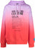 Versace Hoodie - Tie-Dye Organic - Pink Orange - 72HAIO05 EOR9