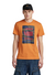 G-Star T-Shirt - Camo Box Graphic - Amber Orange - D25019