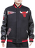 Pro Standard Jacket - Chicago Bulls Flag Logo Wool Varsity - Black - BCB656015-BRK