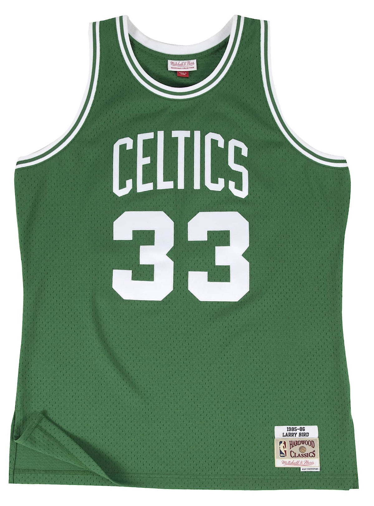Buy Celtics Bird #33 Split Swingman Jersey (B&T) Men's Shirts from Mitchell  & Ness. Find Mitchell & Ness fashion & more at