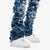 Copper Rivet - MEDIUM SAND BLUE STACKED CAMO JEANS