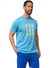 Psycho Bunny T-Shirt - Barker Graphic Tee - Cool Blue - B6U141Y1PC