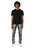 Purple-Brand Jeans - Washed Black Iridescent Pearl - P001-WBIP