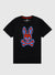 Psycho Bunny T-Shirt - Wardell Graphic - Black - B6U605T1PC