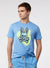Psycho Bunny T-Shirt - Hurell Graphic - Mountain Sky - B6U623T1PC