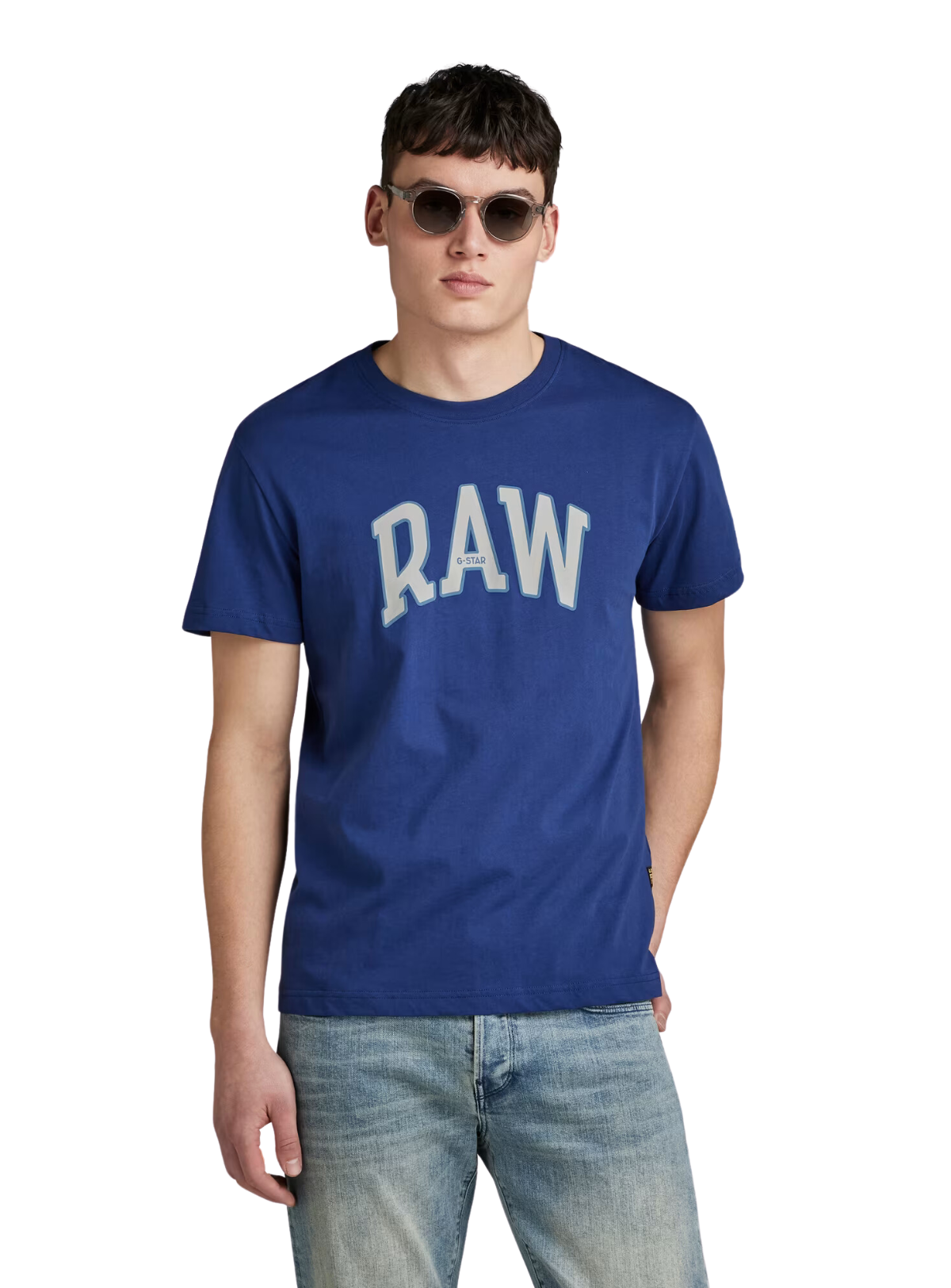 送料込★G-Star★Raw Puff R T Tシャツ RAW Puff T-Shirt | Medium blue | G-STAR® TW