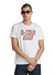 G-Star T-Shirt - 3D Dotted Graphic - White And Red - D25021