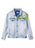 Ksubi Denim Jacket - Stoked Neon - Blue - 5000004591