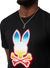 Psycho Bunny T-Shirt - Guy Graphic Tee - Black - B6U107Y1PC