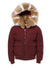 Jordan Craig Jacket - Canvas Puffer - Bordeaux - 91541