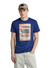G-Star T-Shirt - Camo Box Graphic - Ballpen Blue - D25019