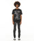Cult Of individuality - SHORT SLEEVE CREW NECK TEE "KEEP IT IN MIND" IN BLACK