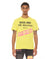 Cult Of individuality - SHORT SLEEVE CREW NECK TEE "NEVER MIND THE BOLLOCKS" IN YELLOW