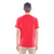 Cult Of individuality - 3D CLEAN SHIMUCHAN LOGO SHORT SLEEVE CREW NECK TEE IN HIGH RISK RED