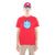 Cult Of individuality - 3D CLEAN SHIMUCHAN LOGO SHORT SLEEVE CREW NECK TEE IN HIGH RISK RED