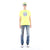 Cult Of individuality - 3D CLEAN SHIMUCHAN LOGO SHORT SLEEVE CREW NECK TEE IN HIGHLIGHTER GREEN