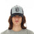Cult Of Individuality Hat - CLEAN LOGO MESH BACK TRUCKER CURVED VISOR IN VINTAGE GREY