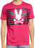Psycho Bunny T-Shirt - Cullman Crew Neck Tee - Pink Raspberry - B6U4200N1PC