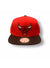 Mitchell & Ness Snapback - Wool 2 Tone Chicago Bulls - Red And Black